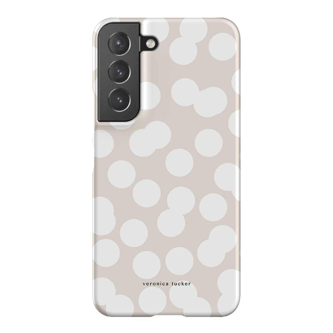 Confetti White Printed Phone Cases Samsung Galaxy S22 / Snap by Veronica Tucker - The Dairy