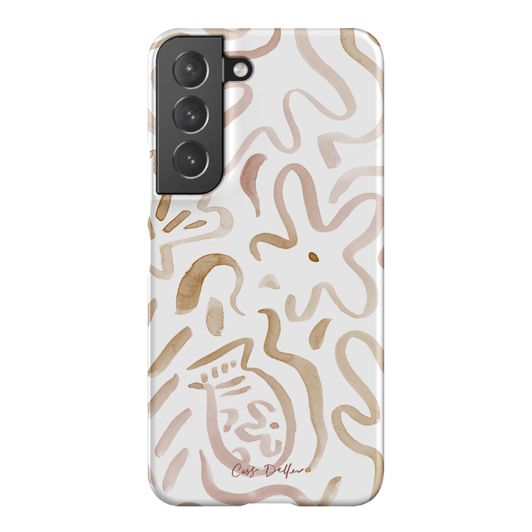 Flow Printed Phone Cases Samsung Galaxy S22 / Snap by Cass Deller - The Dairy