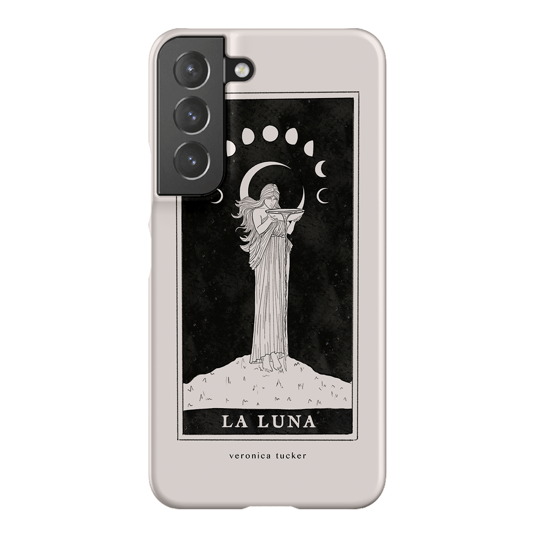 La Luna Tarot Card Printed Phone Cases Samsung Galaxy S22 / Snap by Veronica Tucker - The Dairy
