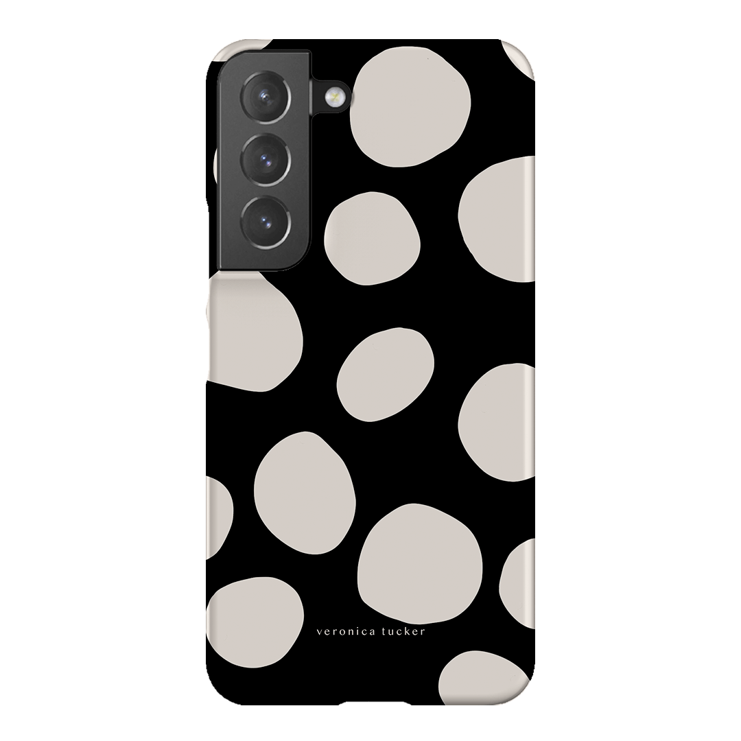 Pebbles Noir Printed Phone Cases Samsung Galaxy S22 / Snap by Veronica Tucker - The Dairy