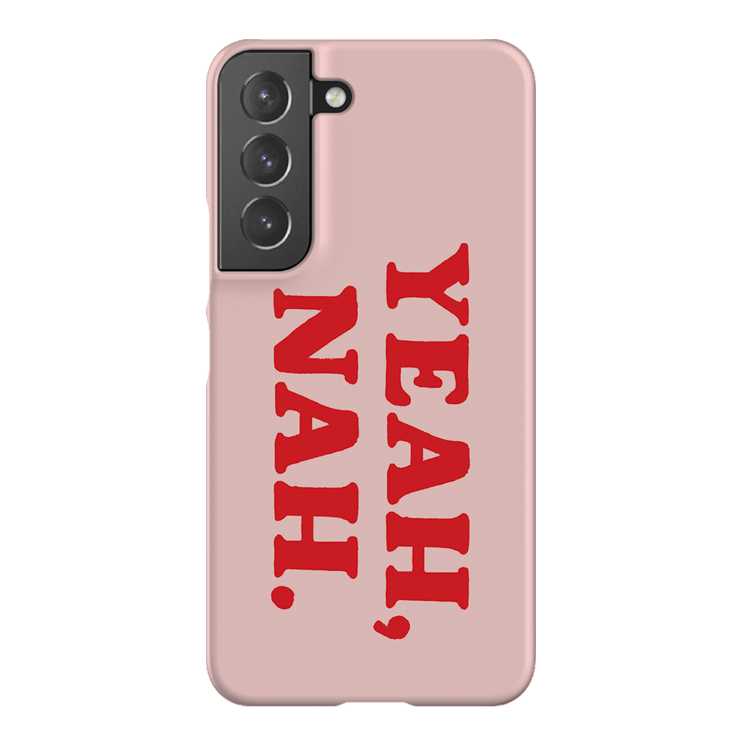 Yeah Nah Printed Phone Cases Samsung Galaxy S22 / Snap by Jasmine Dowling - The Dairy