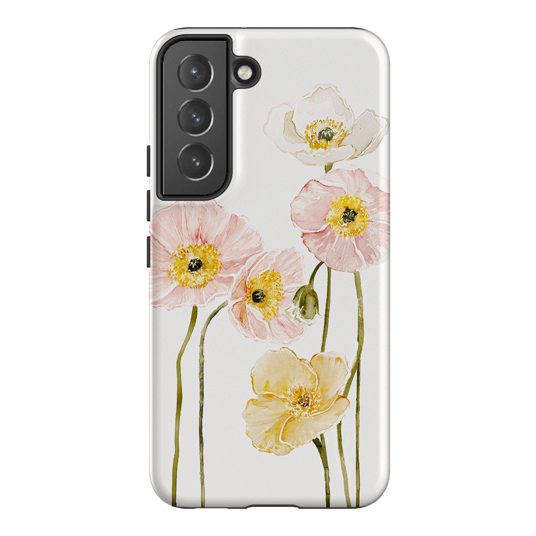 Poppies Printed Phone Cases Samsung Galaxy S22 / Armoured by Brigitte May - The Dairy