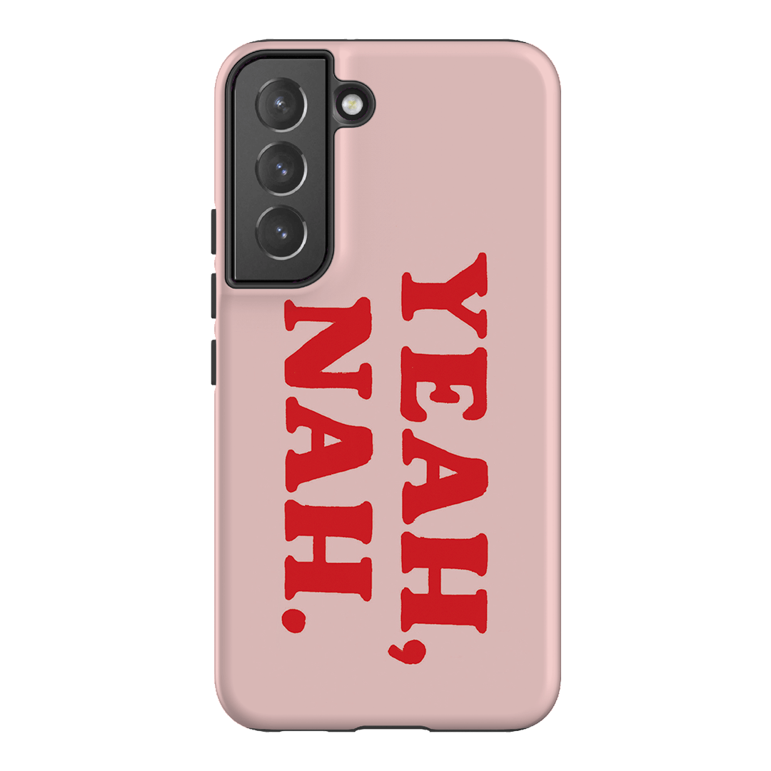 Yeah Nah Printed Phone Cases Samsung Galaxy S22 / Armoured by Jasmine Dowling - The Dairy