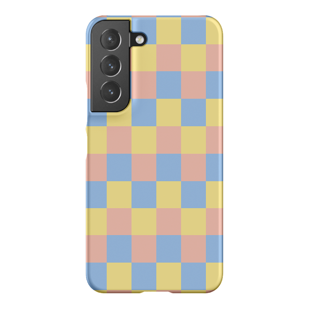 Checks in Spring Matte Case Matte Phone Cases Samsung Galaxy S22 Plus / Snap by The Dairy - The Dairy