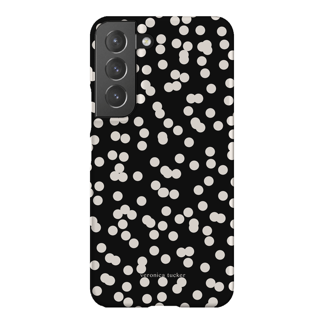 Mini Confetti Noir Printed Phone Cases Samsung Galaxy S22 Plus / Snap by Veronica Tucker - The Dairy
