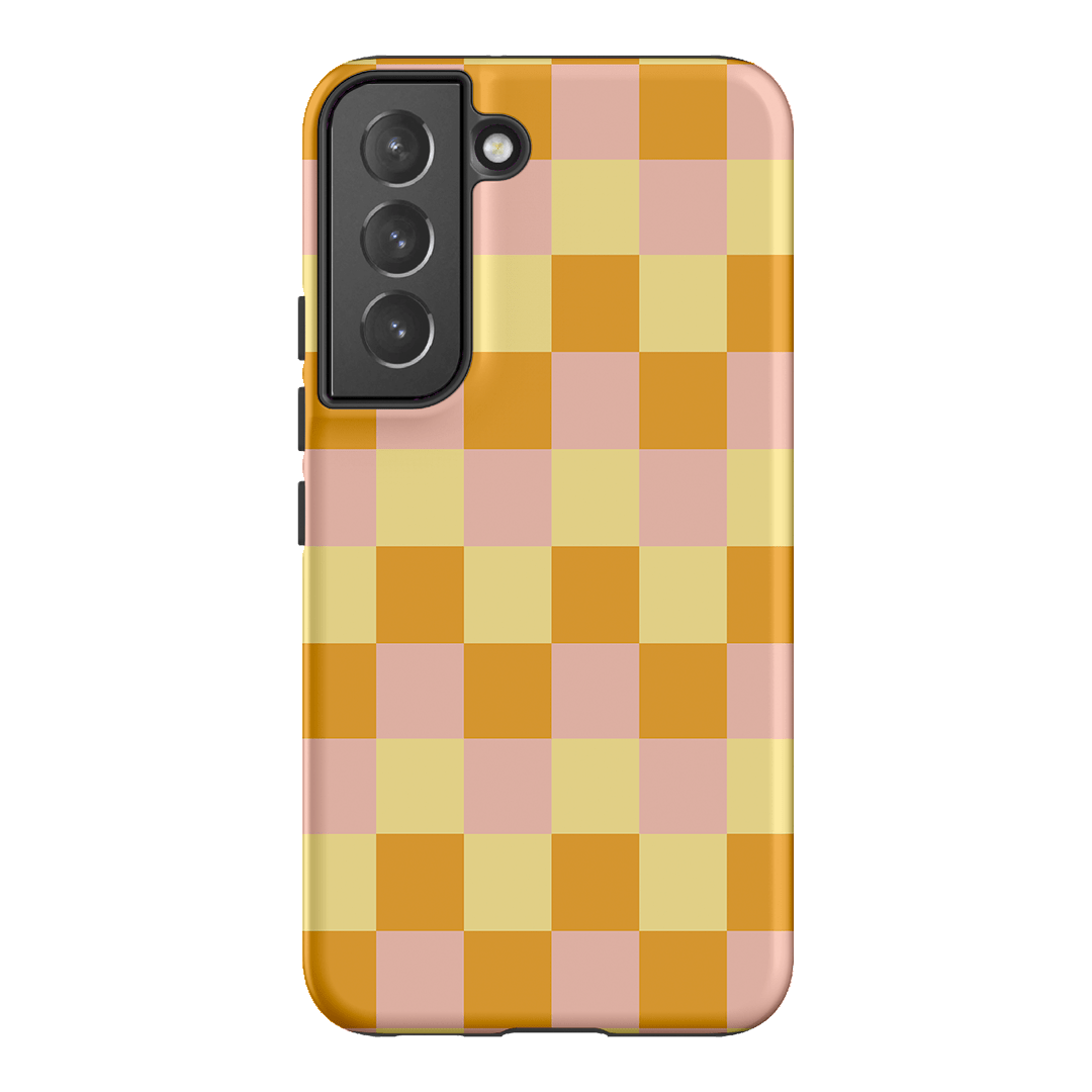Checks in Fall Matte Case Matte Phone Cases Samsung Galaxy S22 Plus / Armoured by The Dairy - The Dairy