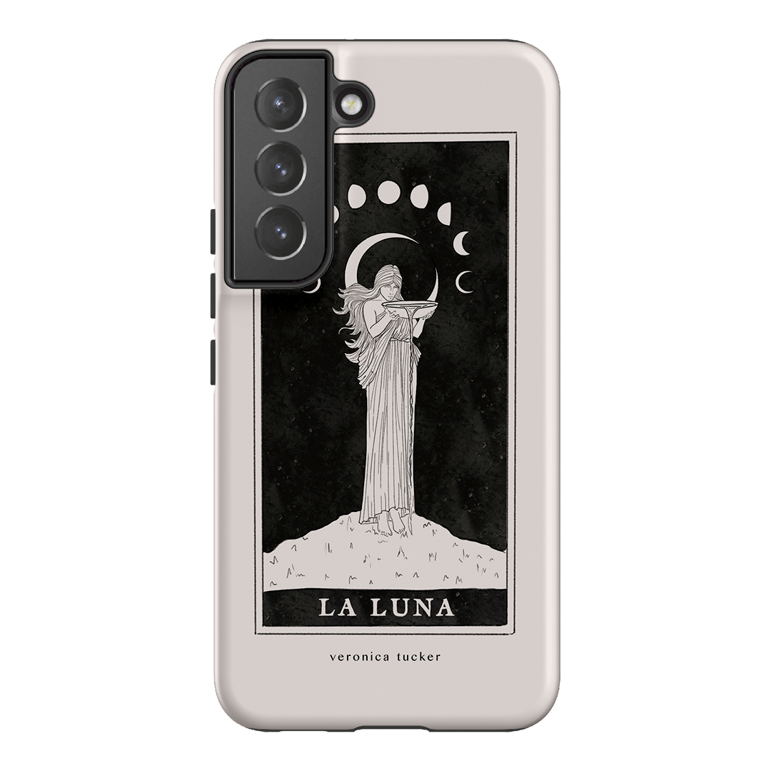 La Luna Tarot Card Printed Phone Cases Samsung Galaxy S22 Plus / Armoured by Veronica Tucker - The Dairy