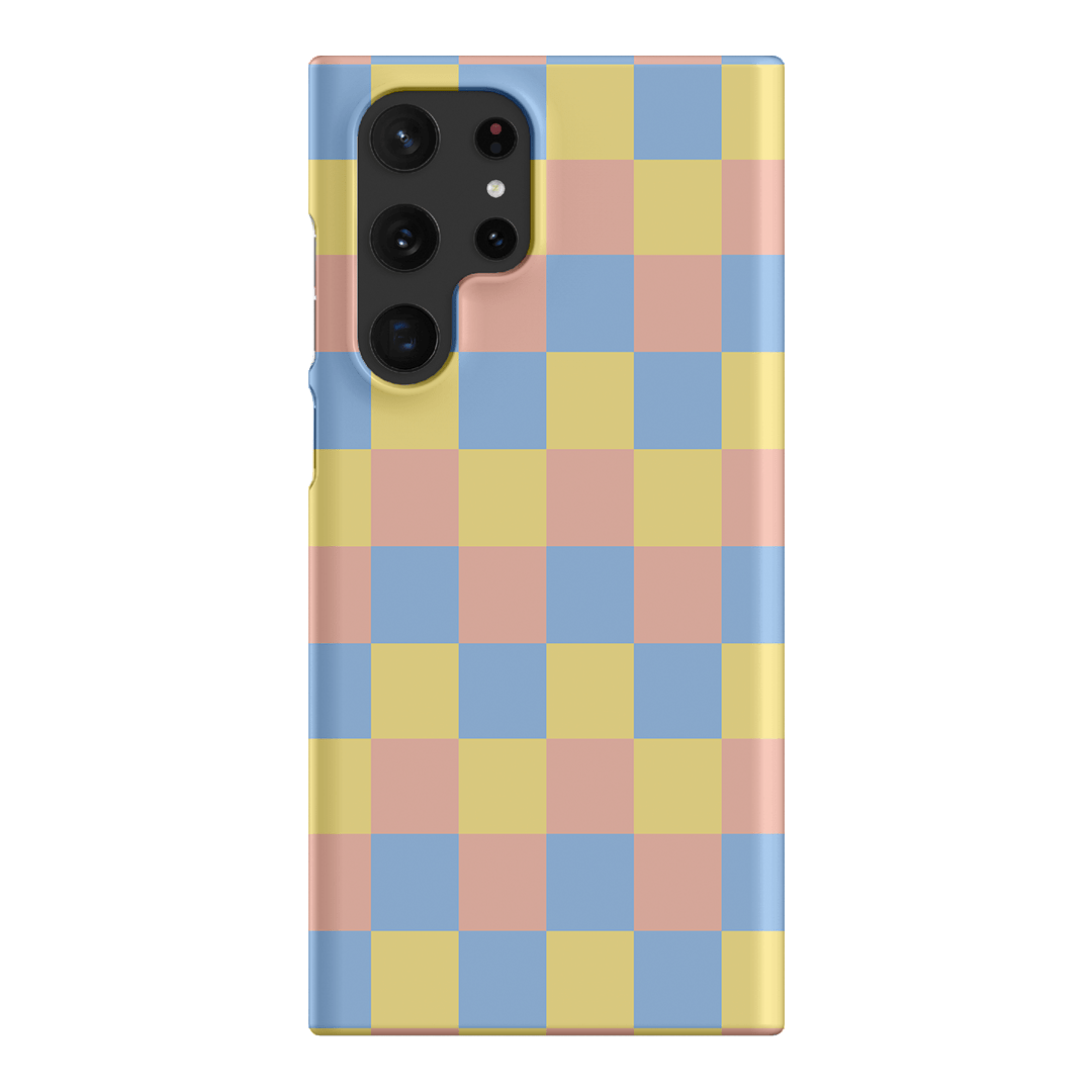 Checks in Spring Matte Case Matte Phone Cases Samsung Galaxy S22 Ultra / Snap by The Dairy - The Dairy