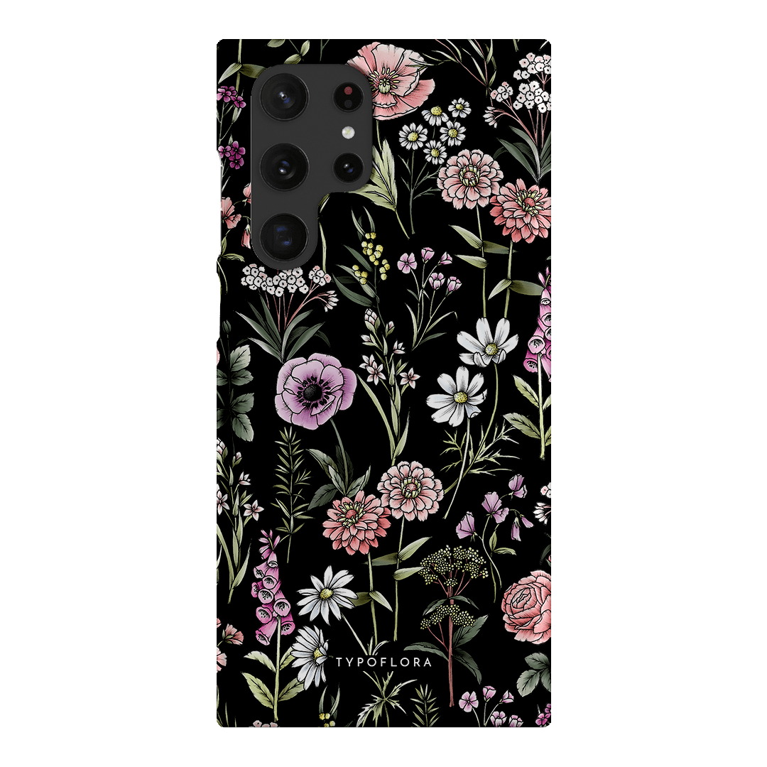 Flower Field Printed Phone Cases Samsung Galaxy S22 Ultra / Snap by Typoflora - The Dairy