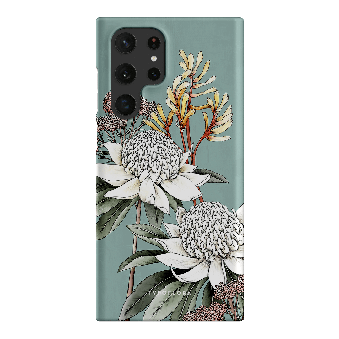 Waratah Printed Phone Cases Samsung Galaxy S22 Ultra / Snap by Typoflora - The Dairy
