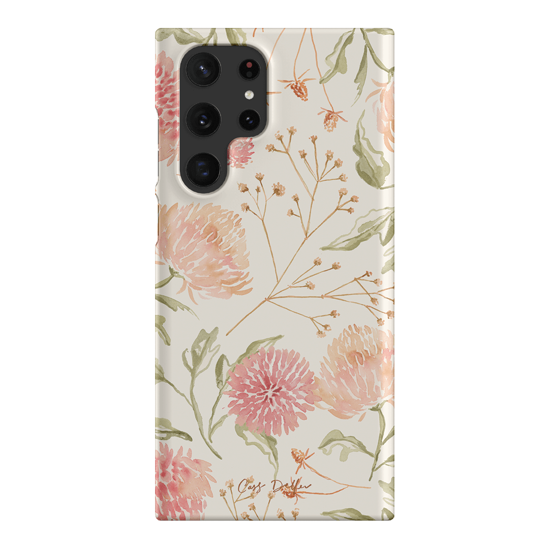 Wild Floral Printed Phone Cases Samsung Galaxy S22 Ultra / Snap by Cass Deller - The Dairy