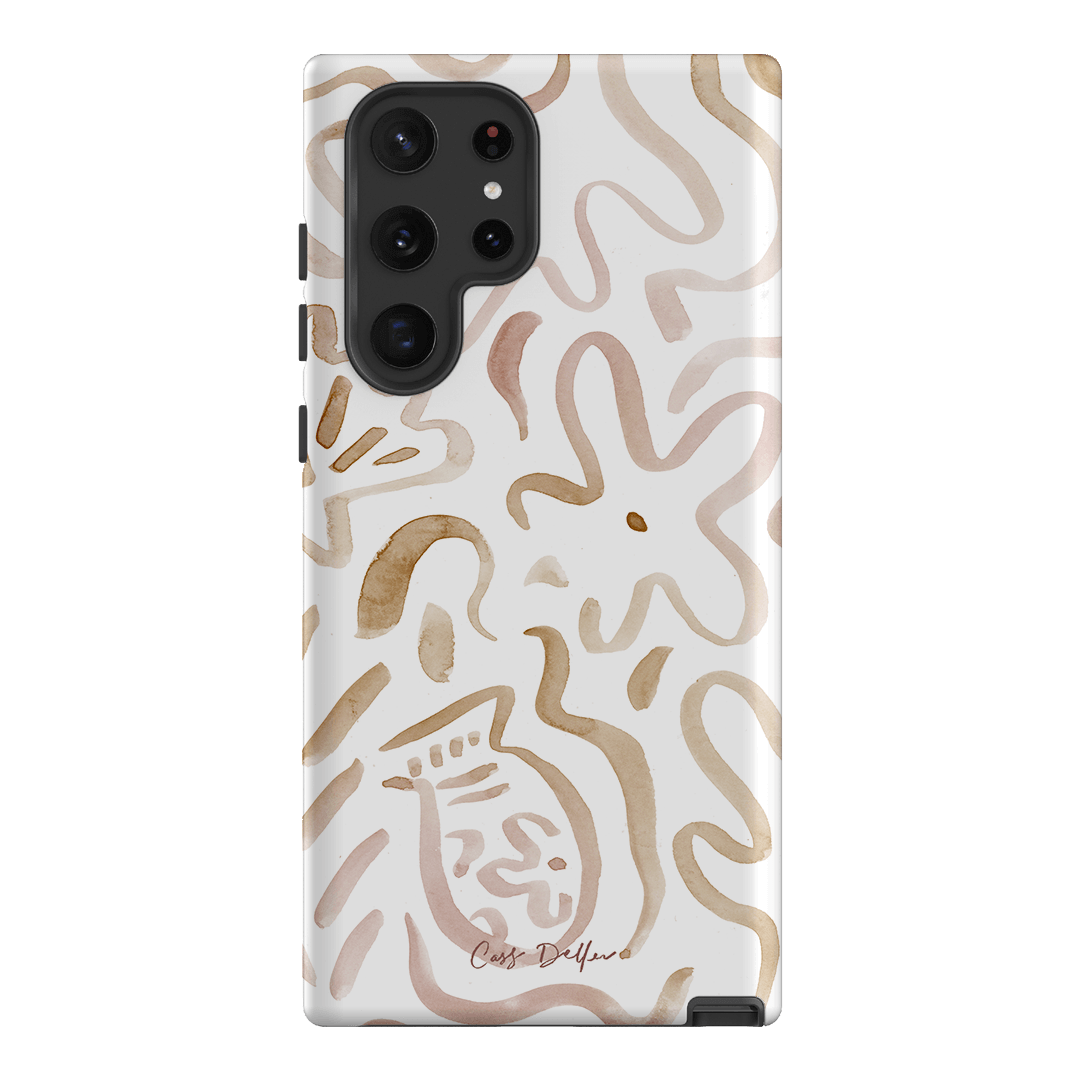 Flow Printed Phone Cases Samsung Galaxy S22 Ultra / Armoured by Cass Deller - The Dairy