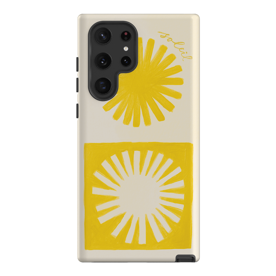 Soleil Printed Phone Cases Samsung Galaxy S22 Ultra / Armoured by Jasmine Dowling - The Dairy