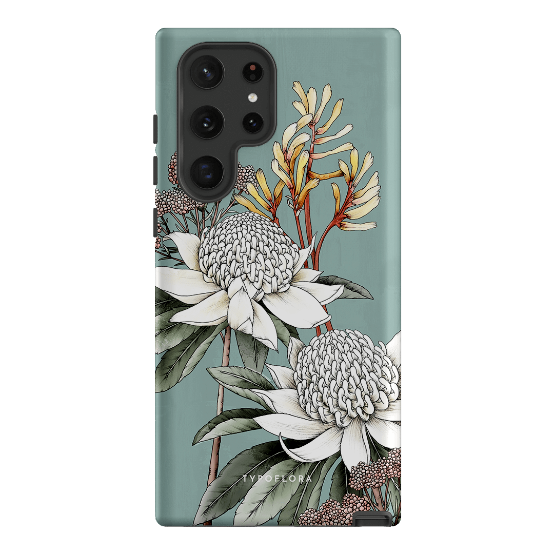 Waratah Printed Phone Cases Samsung Galaxy S22 Ultra / Armoured by Typoflora - The Dairy