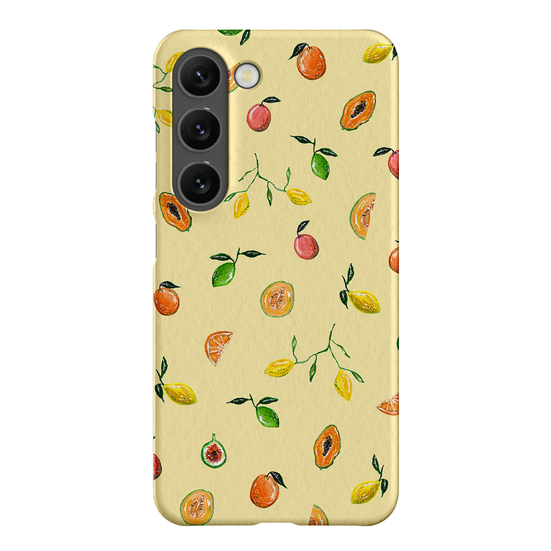 Golden Fruit Printed Phone Cases Samsung Galaxy S23 / Snap by BG. Studio - The Dairy