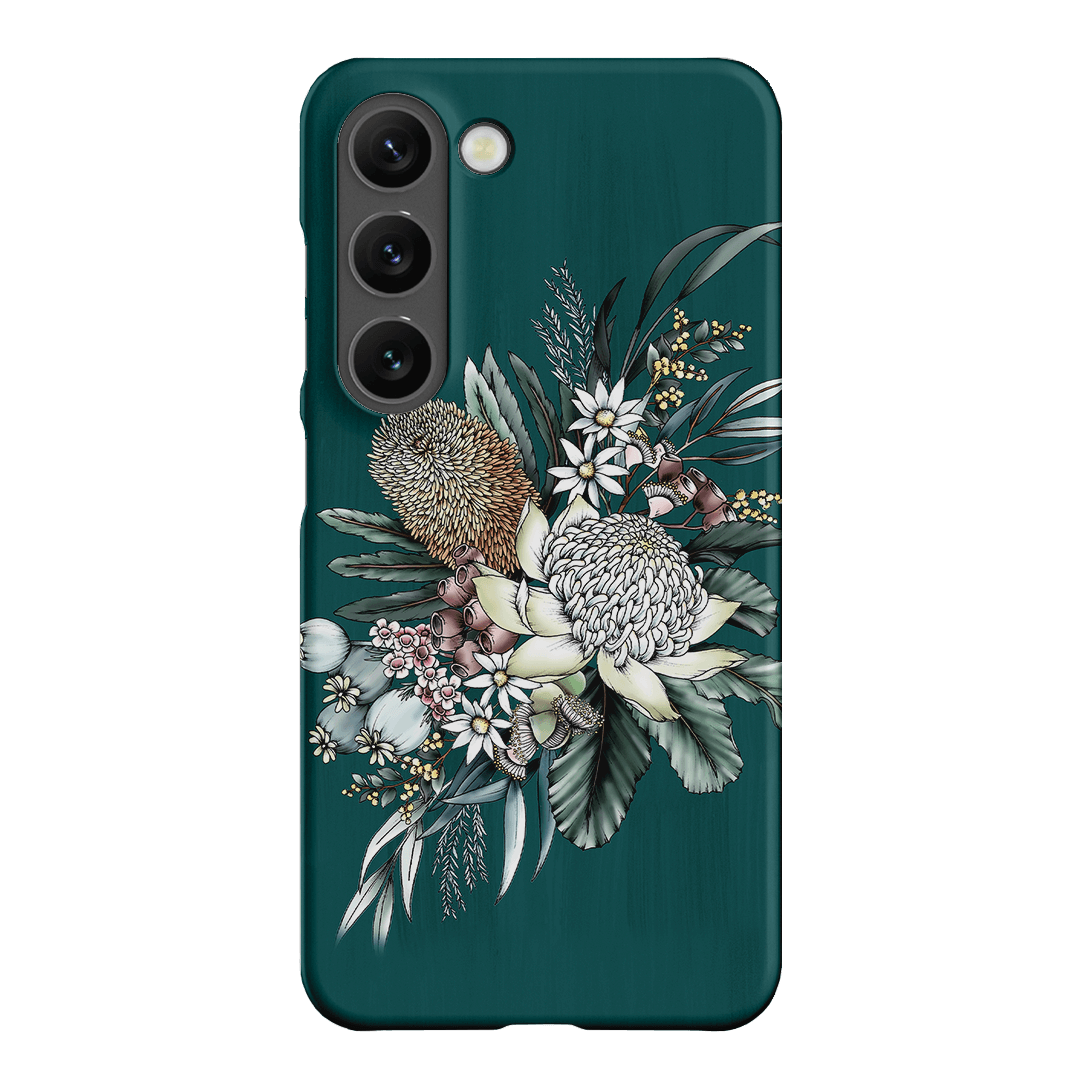 Teal Native Printed Phone Cases Samsung Galaxy S23 / Snap by Typoflora - The Dairy
