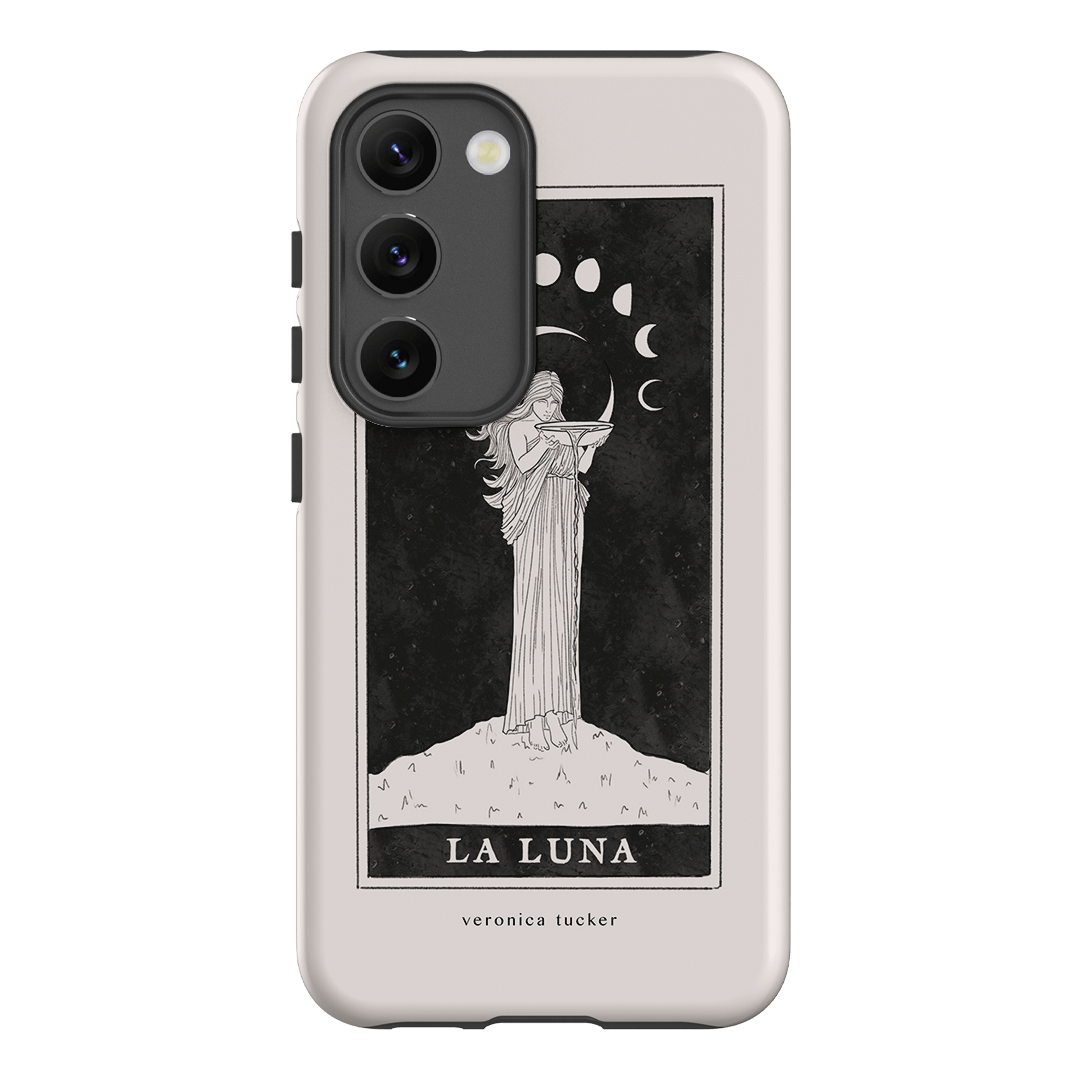 La Luna Tarot Card Printed Phone Cases Samsung Galaxy S23 / Armoured by Veronica Tucker - The Dairy