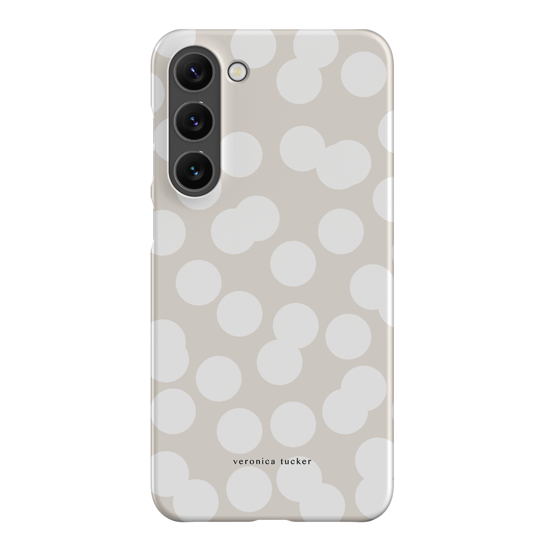 Confetti White Printed Phone Cases Samsung Galaxy S23 Plus / Snap by Veronica Tucker - The Dairy