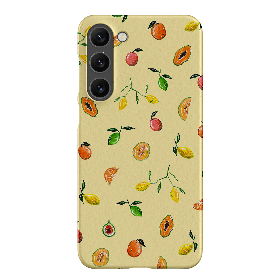 Golden Fruit Printed Phone Cases Samsung Galaxy S23 Plus / Snap by BG. Studio - The Dairy