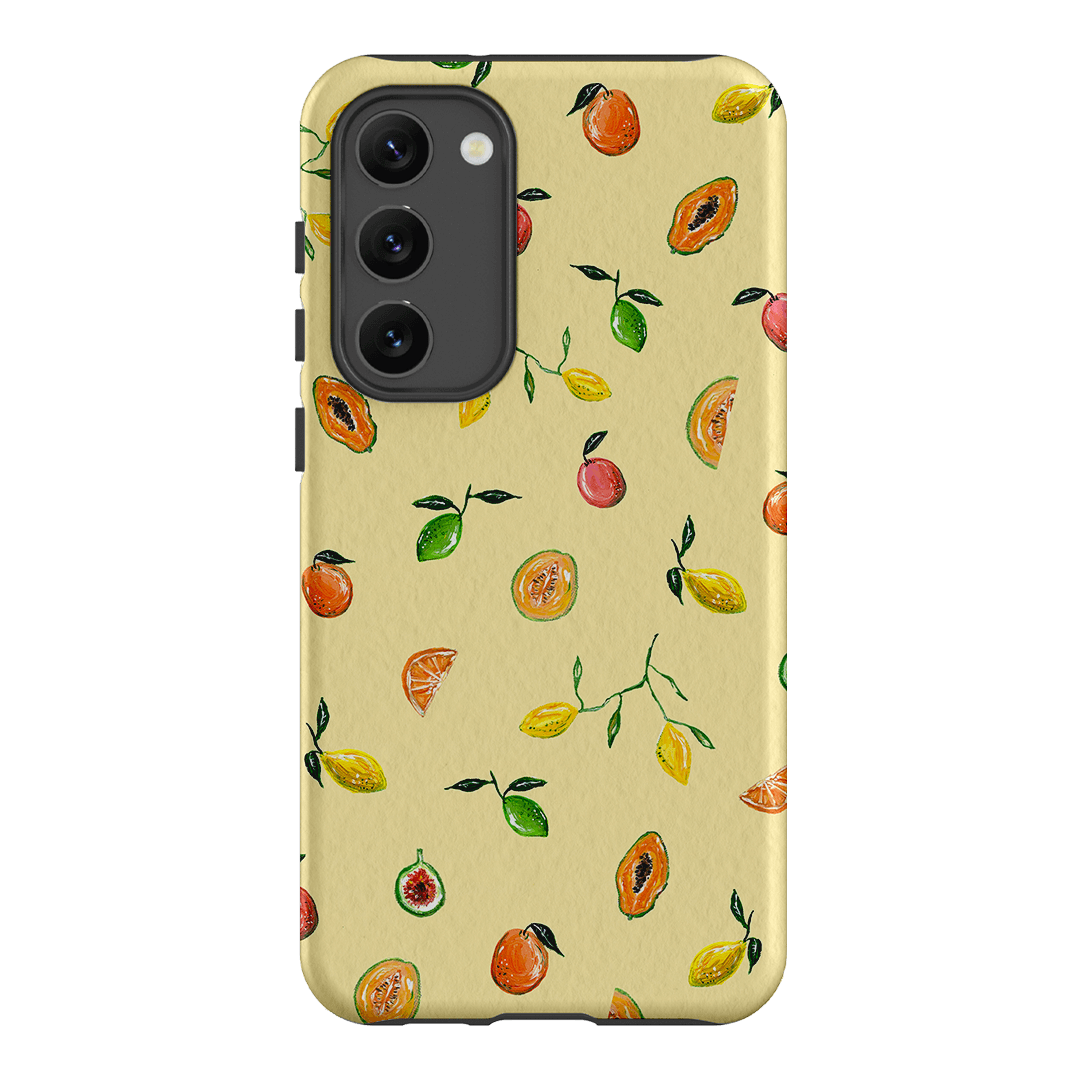 Golden Fruit Printed Phone Cases Samsung Galaxy S23 Plus / Armoured by BG. Studio - The Dairy