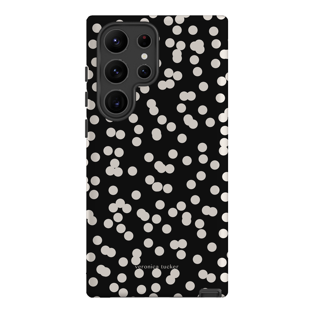 Mini Confetti Noir Printed Phone Cases Samsung Galaxy S23 Ultra / Armoured by Veronica Tucker - The Dairy