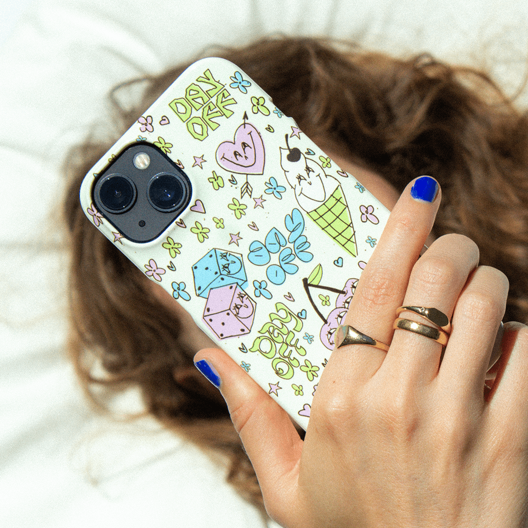 Lucky Dice Printed Phone Cases by After Hours - The Dairy