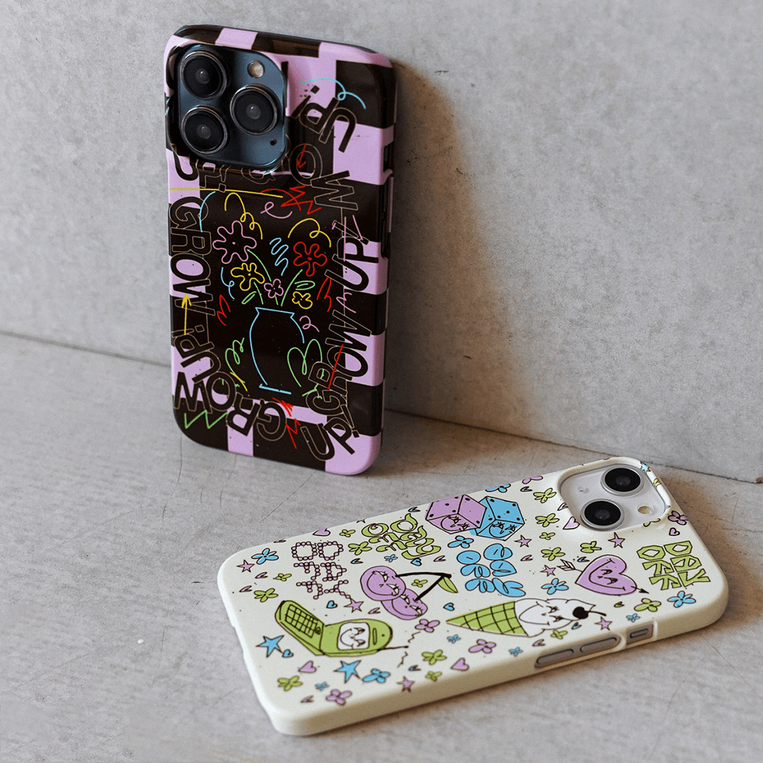 Lucky Dice Printed Phone Cases by After Hours - The Dairy