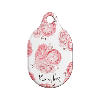 Peony Rose AirTag Case AirTag Case by Kerrie Hess - The Dairy