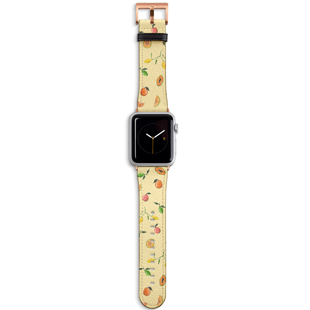 Golden Fruit Apple Watch Band Watch Strap 38/40 MM Rose Gold by BG. Studio - The Dairy