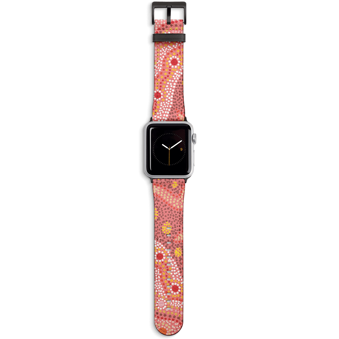 Ngadara Apple Watch Band Watch Strap 42/44 MM Black by Mardijbalina - The Dairy