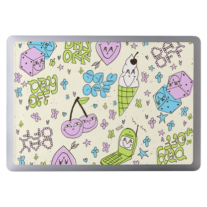 Lucky Dice Laptop Skin Laptop Skin 13 Inch by After Hours - The Dairy