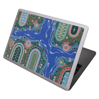 Waterways Laptop Skin Laptop Skin by Nardurna - The Dairy