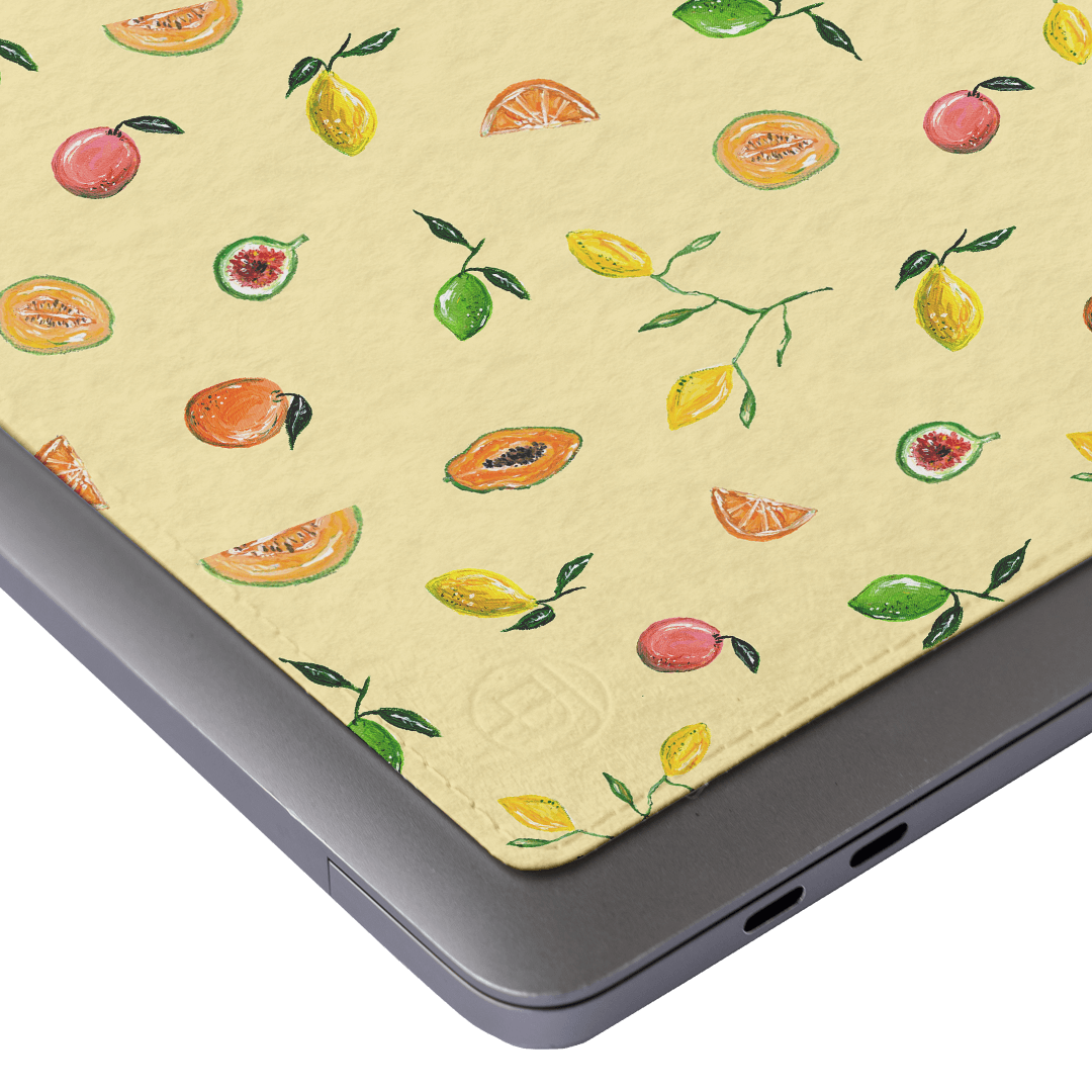 Golden Fruit Laptop Skin Laptop Skin by BG. Studio - The Dairy