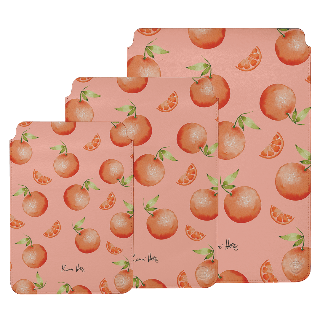 Tangerine Dreaming Laptop & iPad Sleeve Laptop & Tablet Sleeve by Kerrie Hess - The Dairy