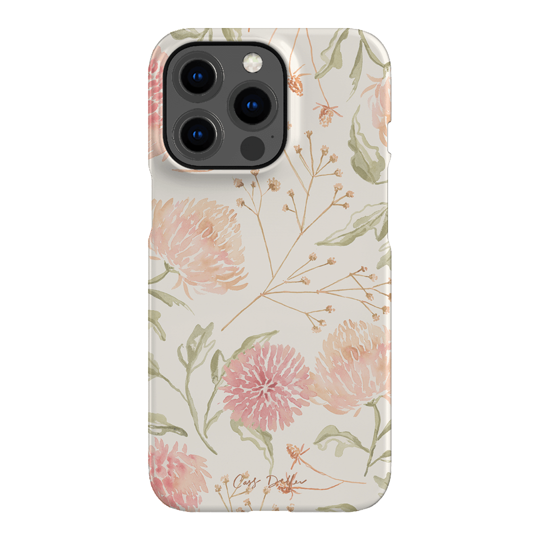 Wild Floral Printed Phone Cases iPhone 13 Pro / Snap by Cass Deller - The Dairy