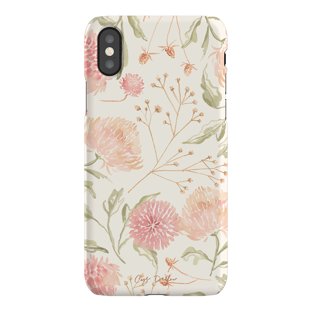 Wild Floral Printed Phone Cases iPhone XS / Snap by Cass Deller - The Dairy
