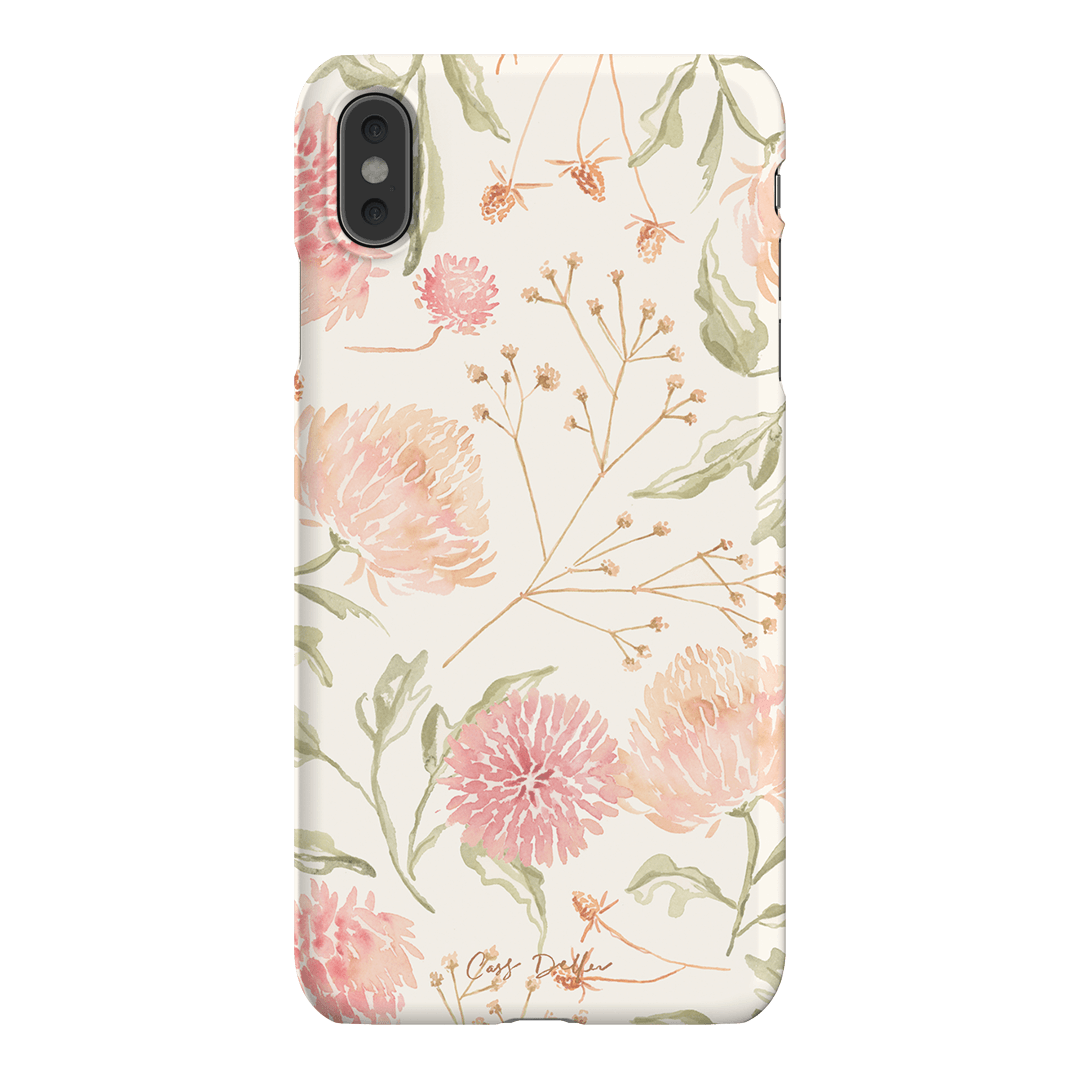 Wild Floral Printed Phone Cases iPhone XS Max / Snap by Cass Deller - The Dairy