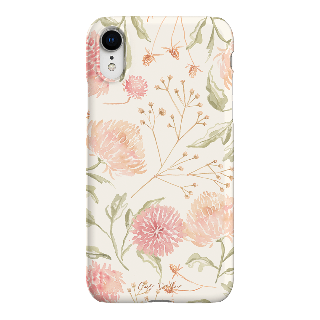 Wild Floral Printed Phone Cases iPhone XR / Snap by Cass Deller - The Dairy