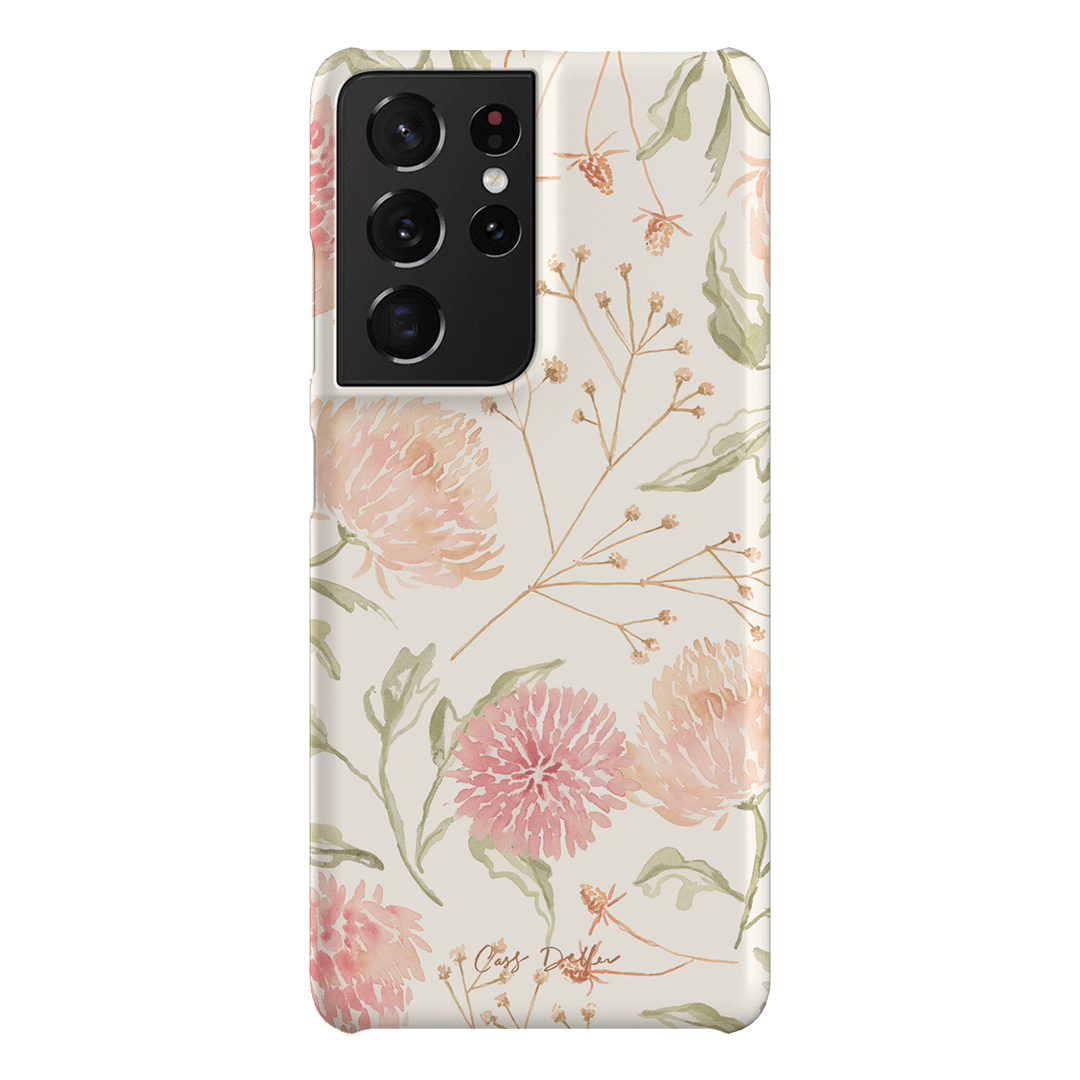 Wild Floral Printed Phone Cases Samsung Galaxy S21 Ultra / Snap by Cass Deller - The Dairy