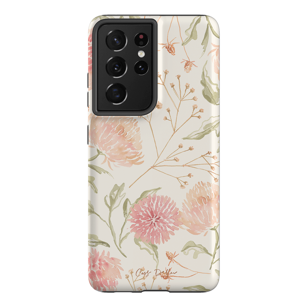 Wild Floral Printed Phone Cases Samsung Galaxy S21 Ultra / Armoured by Cass Deller - The Dairy