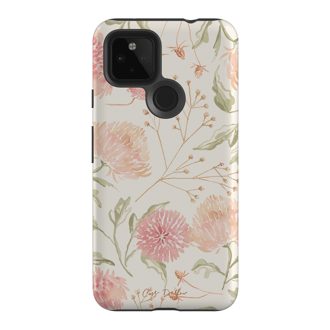 Wild Floral Printed Phone Cases Google Pixel 4A 5G / Armoured by Cass Deller - The Dairy