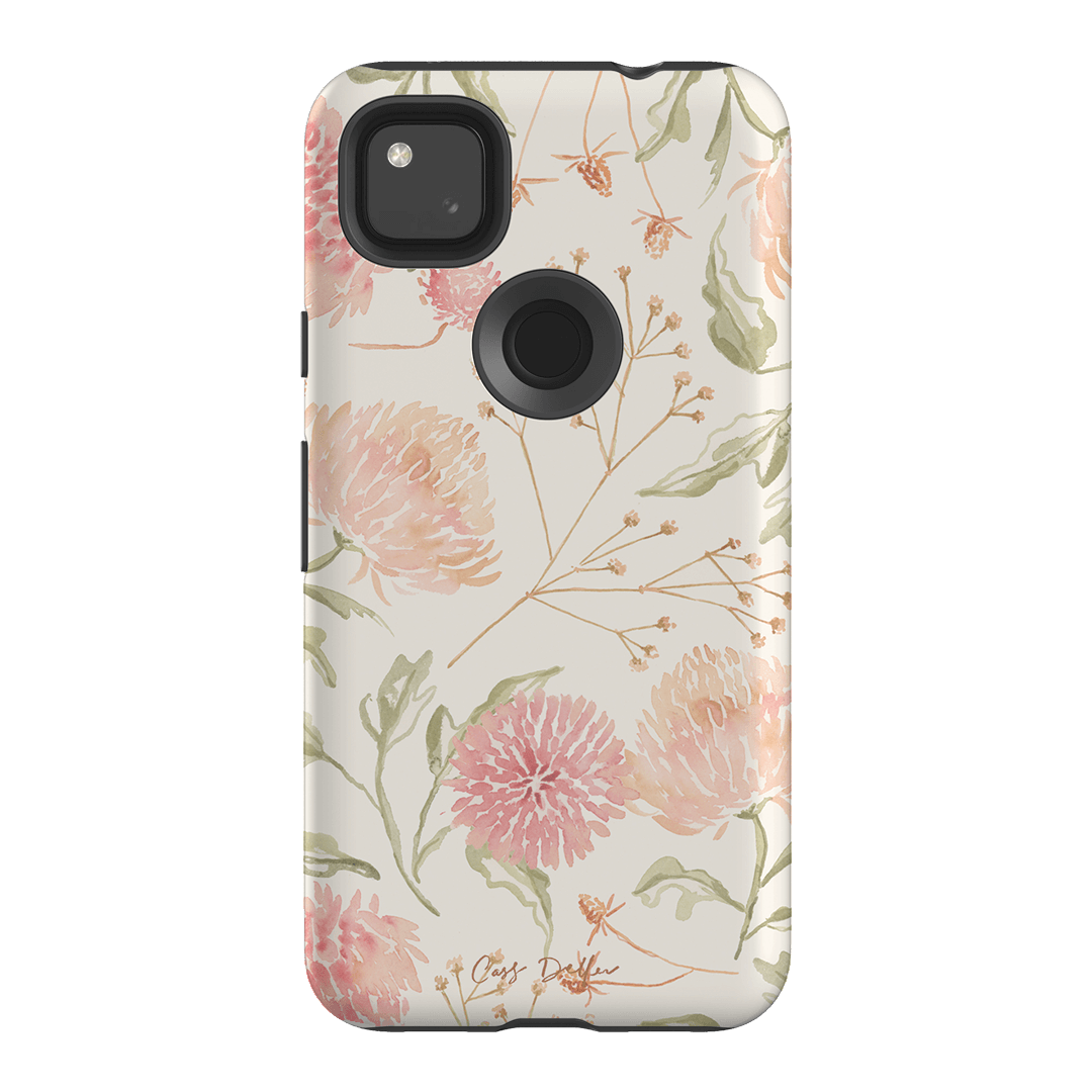 Wild Floral Printed Phone Cases Google Pixel 4A 4G / Armoured by Cass Deller - The Dairy