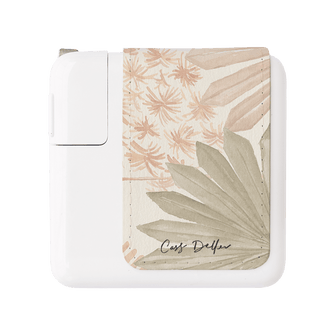 Wild Palm Power Adapter Skin Power Adapter Skin Small by Cass Deller - The Dairy