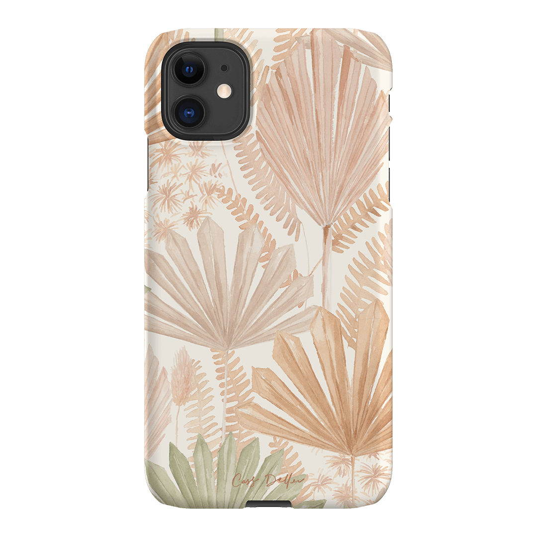 Wild Palm Printed Phone Cases iPhone 11 / Snap by Cass Deller - The Dairy