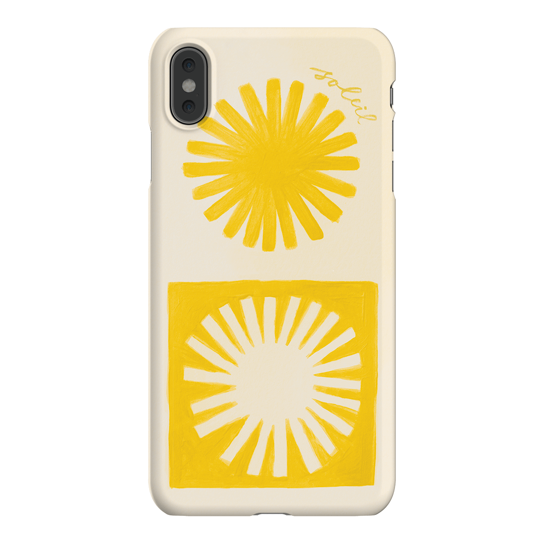 Soleil Printed Phone Cases iPhone XS Max / Snap by Jasmine Dowling - The Dairy