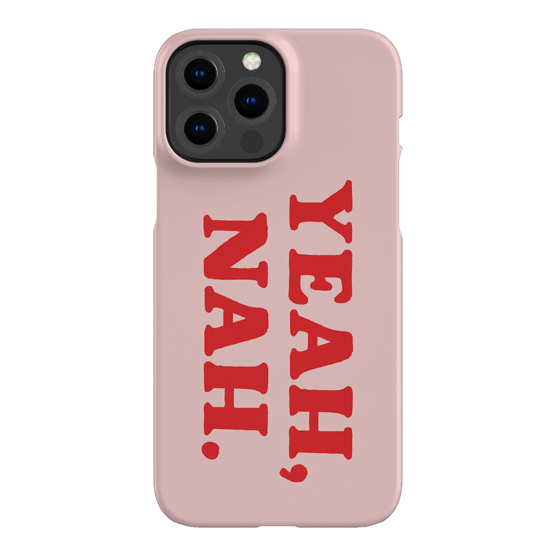Yeah Nah Printed Phone Cases iPhone 13 Pro Max / Snap by Jasmine Dowling - The Dairy
