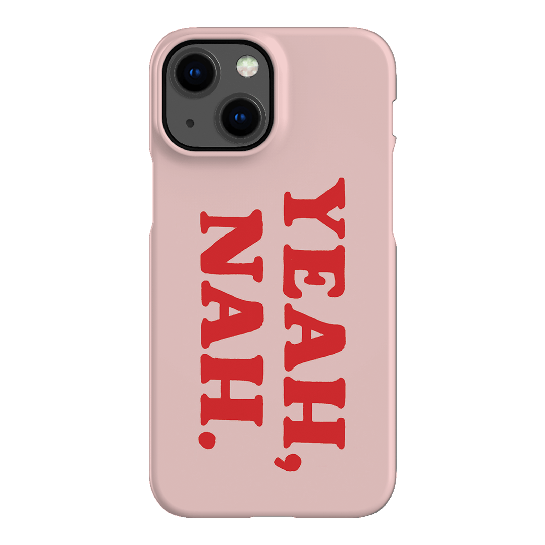 Yeah Nah Printed Phone Cases iPhone 13 Mini / Snap by Jasmine Dowling - The Dairy