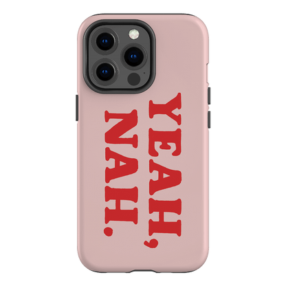 Yeah Nah Printed Phone Cases iPhone 13 Pro / Armoured by Jasmine Dowling - The Dairy