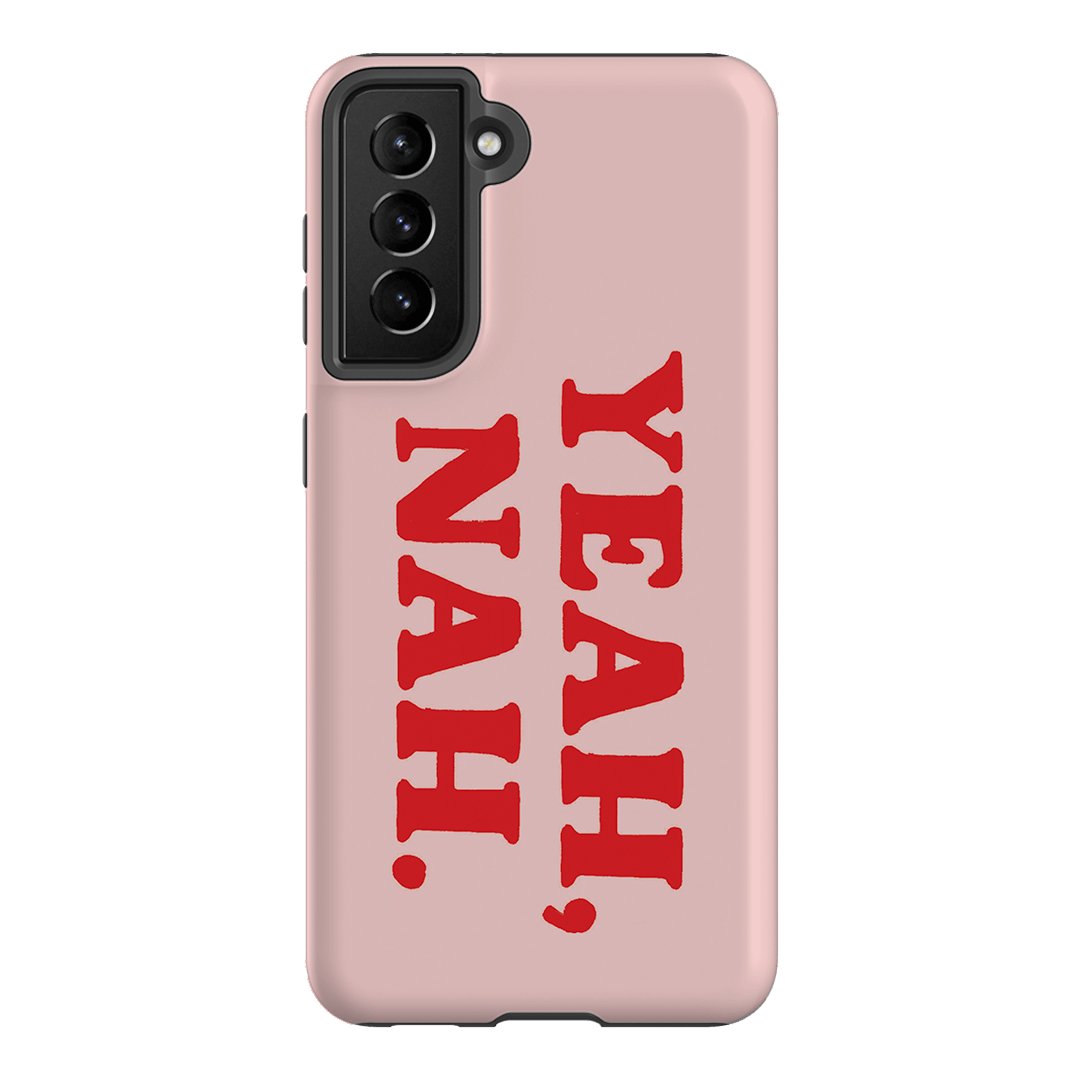 Yeah Nah Printed Phone Cases Samsung Galaxy S21 / Armoured by Jasmine Dowling - The Dairy