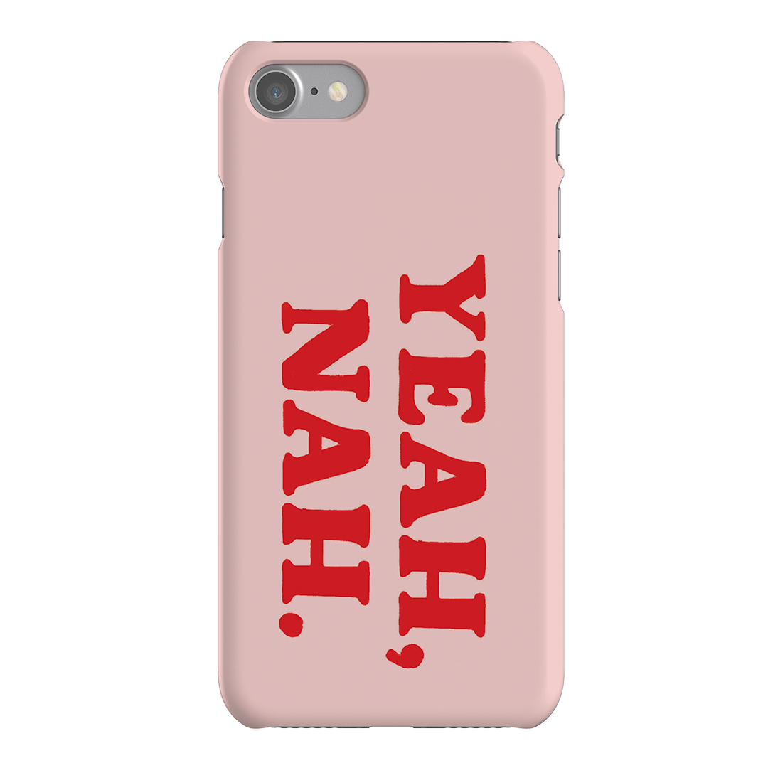 Yeah Nah Printed Phone Cases iPhone SE / Snap by Jasmine Dowling - The Dairy
